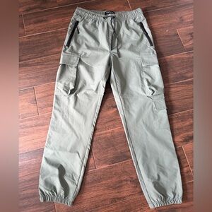 WXYZ LOS ANGELES Men's Olive Cargo Pants